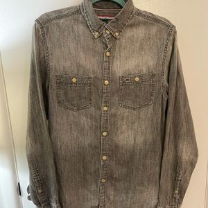 Tommy Hilfiger Grey Button Up